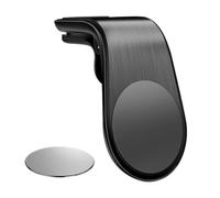 GXQKLST For Samsung Universal Magnetic Car Phone Holder Air Vent Magnet Mount Clip GPS Support Cell Smartphone Phone Holder In Auto Car bracket(Black)