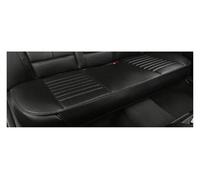 GXSAI Car Seat Cover For Cushions Protecto PU Leather Pad Mat Chair Cushion Car Front Seat Cover Breathable Support(1 Rear Black)