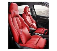 GXSAI For BMW For X1 X2 X3 X4 For E83 E84 For F25 F26 F39 Custom Car Seat Leather Support Cover Cushions Protecto Car Seat Cover(Red Lux)