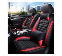 GXSAI For M&ercedes For B&enz For E-CLASS For W210 W212 W213 For C207 C238 Car Seat Cover Interior Support Cushion Protecto Car Seat Cover(Black Red Pillow)