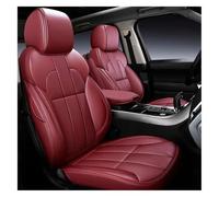 GXSAI For Nissan For Quest For Patrol For Y61 Y62 Y60 Custom Leather Car Cover 7 Seats Protector Support Cushion Car Seat Cover(Wine Red)