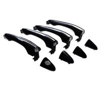 GXSAI Handles Covers caps for Kia for Optima 2012-2015 Car Door Handle Repair Front Rear Left Right Plastic Exterior(4 Sides Set)