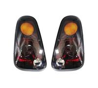 GXSAI LED Tail Lights For Mini Cooper R50 R52 R53 2005-2008 Tail Light Rear Taillight Warning Reversing 63217166955 63217166956(Pair Black)