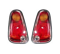 GXSAI LED Tail Lights For Mini Cooper R50 R52 R53 2005-2008 Tail Light Rear Taillight Warning Reversing 63217166955 63217166956(Pair Red)