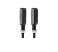 GXSAI Motorbike Indicator Light For KAWASAKI For Versys 650 1000 ZX6R Mini Amber Flashing Light Blinker Lamp For Cafe Racer 12V 3LED Moto Indicator Lamps(2PCS-6LED)