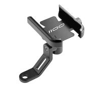 GXSAI Motorcycle Phone Mount Motorcycle Handlebar Mobile Phone Bracket 2026 For Kawasaki For Z1100 Se Sx For Versys 1100 For 1100se Navigation Stand Holder(Mirror black)