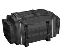 GXSAI Motorcycle Tail Bags Expandable Helmet Storage Rear Seat Luggage Saddle Bag Motorbike Saddle Bag