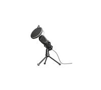 GXT 232 Mantis Streaming Gaming Microphone for PC, PS4 and PS5, USB Connected, Including Shock Mount, Pop Filter and Tripod Stand, Black
