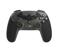 GXTrust 542BM Muta Batman Licensed Wireless Controller, 75% Recycled Materials, Bluetooth / 2.4GHz / USB, Rechargeable Battery, Nintendo Switch Controller, Gamepad for PC, Console, iOS, Windows