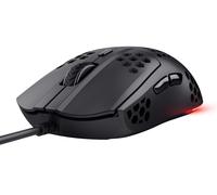 Trust Gaming GXT 928 Helox Gaming Mouse, Superlight USB Wired Mouse 65g, Adjustable DPI (200-6400), Optical Sensor, 6 Programmable Buttons, RGB LED Lighting, Gaming PC Gaming Laptop Macbook - Black