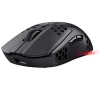 GXTrust Trust Gaming GXT 929 Helox Wireless Gaming Mouse, Superlight Wireless Mouse 75g, 80h Battery Life, 2.4 GHz Micro-USB Receiver, Adjustable DPI (800-4800) for Gaming PC Gaming Laptop - Black