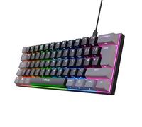 GXTrust Acira 60% Mechanical Keyboard QWERTY UK Layout, Grey/Black