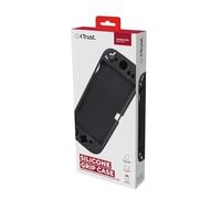 GXTrust 1253 Nintendo Switch 2 Protective Case, Silicone Grip Case with Textured Design, Anti-Dust Shock-Absorption Scratch Resistant Protector Cover for Switch 2 Consoles, Black