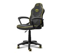GXTrust Revvo Batman Licensed Kids Gaming Chair, Black | Adjustable Height, Padded Arm Rest, Class 3 Gas Lift, Fabric Upholstery, for Kids Ages 4-12, Gaming Setup, Video Games