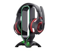 Trust Gaming 23647 GXT 265 Cintar RGB Headset Stand (2 extra USB-A ports, Universal Fit, 1,5m Cable, Non-Slip Base) Black