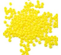 Gxueshan 1000 Pcs Acrylic Pony Beads 6x9mm Bulk for Bracelet Necklace Jewelry Making Earring Hair Braiding Kandi Beads