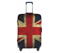 GXUNGT British Flag Print Travel Luggage Cover,Personalized Foldable Suitcase Cover,Perfect for All Traveler