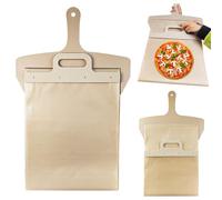 gxwcyi Sliding Pizza Peel, Push Slide Design of Pizza Peel, 30 x 39.8 cm Pizza Shovel, Non-Stick Surface Pizza Slider, Pizza Slider