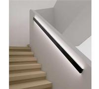 GXXINGIN Motion Sensor LED Lighted Staircase Handrail, Wall-Mounted Indoor Stair Handrails, Handrail Railings with LED Light for Outdoor Stairs Porch Entrance (Color : Cold Light, Size : 100cm/39.4i