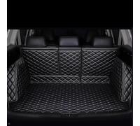 gxybr Car Leather Boot Mats for Honda ZRV 2022-2024, Fully Enclosed Car Rear Trunk Anti-Scratch Carpets Protector Pad Waterproof Anti-Slip,A/Black
