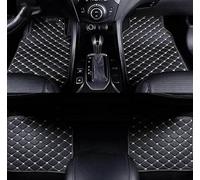 gxybr Carpet Car Floor Mats for Toyota BZ4X 2022-2024, All Weather Anti-Slip Waterproof RHD Front Rear Row Protection Carpet Liner Interior Accessories,C/Black-White