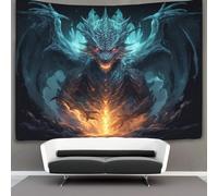 GXYUAOIEF 3D Dragon Print Wall Blanket Home Decoration Bedding Poster Wall Art Tapestry Wall Hanging Tapestry Soft Polyester for Bedroom,Decorations Beach Blanket College Dorm 70cmx100cm