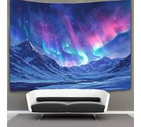 GXYUAOIEF 3D Northern Lights Print Wall Blanket Home Decoration Bedding Poster Wall Art Tapestry Wall Hanging Tapestry Soft Polyester for Bedroom,Decorations Beach Blanket College Dorm 150cmx200cm