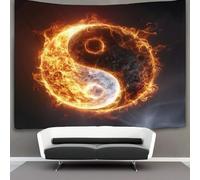 GXYUAOIEF 3D Yin Yang Bagua Printed Wall Blanket Home Decoration Bedding Poster Wall Art Tapestry Wall Hanging Tapestry Soft Polyester for Bedroom Living Room Dorm Home Decorations 150cmx200cm