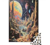 Cosmic Planets Jigsaw Puzzles for Adults 1000 Piece Jigsaw Puzzles for Adults,JigsawPuzzle 1000 Pieces for Adults Challenging Puzzle Games 1000pcs (75x50cm)