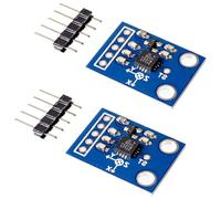 GY-61 ADXL335 3-Axis Accelerometer Angular Transducer Module Tilt Gravity Angle Sensor, 3-5V Power Supply, Analog X/Y/Z Axis Output, 2 Pieces