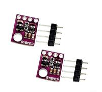 GY-BMP280 Sensor Board 2-in-1 Temp Pressure High Accuracy I2C for spi Interface for DIY Electronics Home Automation 14x11mm 2 Units(GY-BMP280-5V)