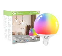 GY E27 Smart WiFi Bulb,G125 18W Smart Home Bulb,1900 Lumen, Multicolor Adjustable Bulb, Control APP 3000K - 6500K Dimmable, Compatible with Alexa Echo/Google Home,1 Pack
