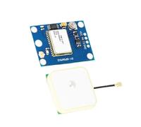 GY-GPS6MV2 Positioning Module For 6M With Ceramic Antennae And Data Backup Battery For Antennae 25x25mm Module
