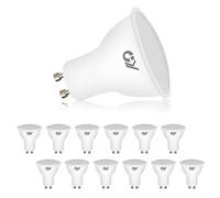 GY GU10 LED Bulbs 12 Pack Neutral White 4000K,8W 800lm Energy Saving Light Bulbs,Equivalent to 80W 120° Wide Beam for Ceiling Non-dimmable