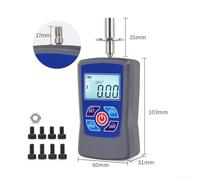GY-M15/M30 Digital Display Fruit Hardness Tester with Real-Time, Peak & First Peak Modes, Kg/fcm² Unit, Limit Alarm & Backlight for Quality Control(GY-M15)