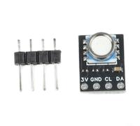 GY-MS5803-01BAv2 and MS5803-14BA Barometric Pressure Sensor Module, 10-1300mbar/0-14bar Range, I2C Interface, 3V Power Supply, Compact 10.5x13mm for Arduino Weather Monitoring Industrial(14BA)