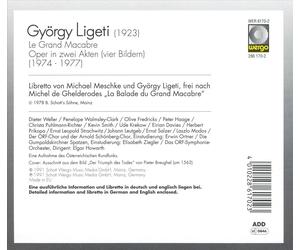 GY”RGY LIGETI: LE GRAND MACABRE NEW CD