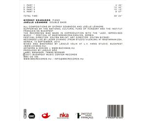 GY”RGY SZABADOS/JO‰LLE L‚ANDRE - LIVE AT MAGYARKANIZSA NEW CD