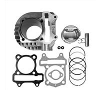 GY6 150CC 200CC Motorcycle Engine Rebuild Kit N60R 61Mm Big Bore Cylinder Piston Gasket Seals Compatible With 150CC 200CC