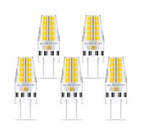 GY6.35 LED Bulbs 3W, AC/DC 12-24V Dimmable G6.35 LED 300LM, 5-Pack (Color : Warm White 3000K)