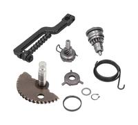 GY6 49CC 50CC Kick Start Gear Clutch Kit, Motorcycle Kick Starter Lever Replacement, High - Strength Metal Alloy Kick Start Pedal for Scooter Moped 139QMB P139QMB Engine