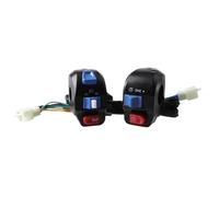 GY6 50cc 125cc 150cc Motorcycle Handlebar Control Switch 22mm Left Right Handle Set With Horn Turn And Disc Brake Lever Compatible With Automotive Motorcycle Parts(C)