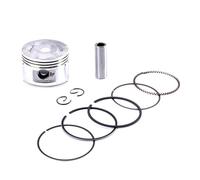 GY6 60 Engine Piston Ring Kit 44mm Piston Diameter 13mm Pin 4 Stroke Ring Set Compatible With 50cc Scooter ATV Motorcycle Parts