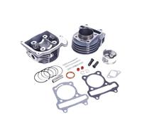 GY6 60cc 44mm Scooter Engine Rebuild Kit Big Bore Cylinder Kit Cylinder Head Assy 4-stroke 139QMB 139QMA Moped Scooter