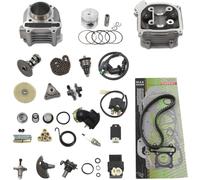 GY6 Cylinder Rebuild Kits Trkimal 47mm 80cc Big Bore Upgrade Kits for 49cc 50cc 139QMB Engines 64mm/69mm Valve scooter moped parts, GY6 Engine parts for Chinese Scooter (64mm)