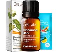 Gya Labs Cinnamon Bark Essential Oil (10ml) - Spicy, Sweet Scent