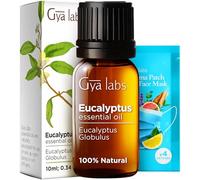 Gya Labs Eucalyptus Essential Oil for Diffuser - Natural, Fresh, Cooling Scent - Eucalyptus Essential Oil for Aromatherapy, Humidifier, Skin & Candle Making - 100% Natural (10 ml)