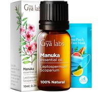 Gya Labs Manuka Oil for Skin - Essential Oils for Skin, Nails, Candle Making & Aromatherapy - Herbaceous & Earthy Scent - 100% Natural (10ml)