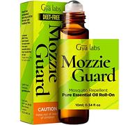 Gya Labs Mozzie Guard Essential Oil Roll on - DEET-Free - 100% Pure Naturally Essential Oil Blends (10ml)