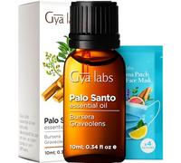 Gya Labs Palo Santo Essential Oil Promotes Relaxation for Inner Peace - Energy Cleansing for Spiritual Rejuvenation - 10 ml - 100% Natural Premium Quality Palo Santo Oil for Aromatherapy Diffuser